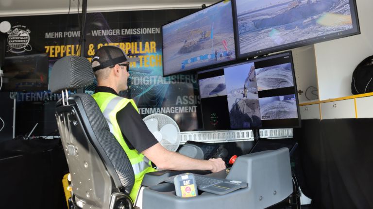 Wie Baumaschinen in Zukunft arbeiten